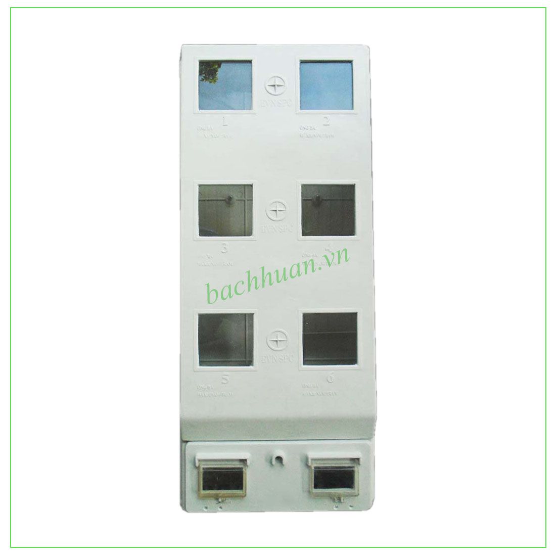 Hộp 6 công tơ 1 pha